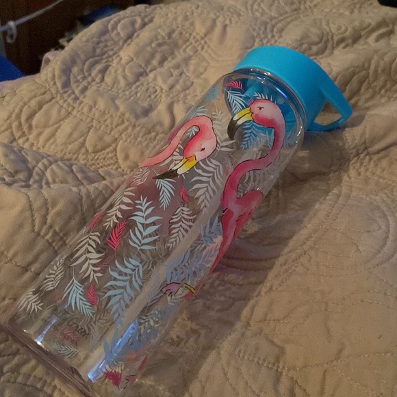 Milly Green -Flamingo Water Bottle, New - Picture 3 of 7